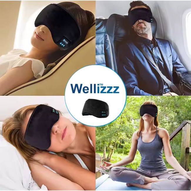 מסכת שינה בלוטות' חכמה עם רמקולים