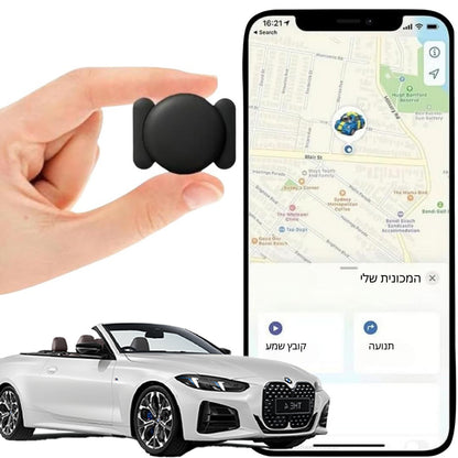 מאתר GPS חכם לאייפון תואם Find My של אפל עם קייס מגנטי